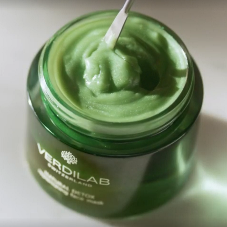 Verdilabs Natural Detox Replenishing Face Mask jar